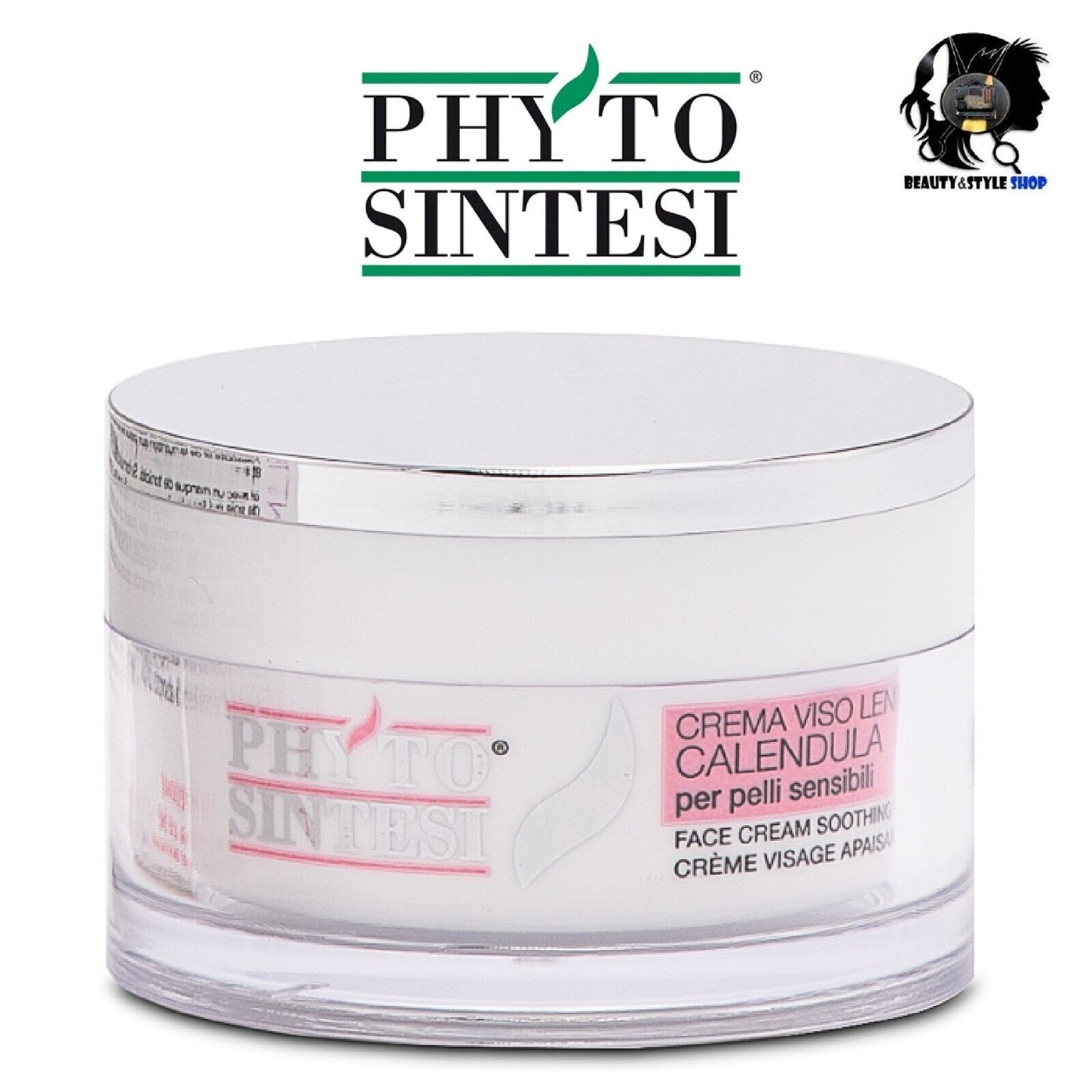 CREMA VISO CALENDULA ANTIRUGHE LENITIVA PELLI DELICATE SENSIBILI PHYTO SINTESI