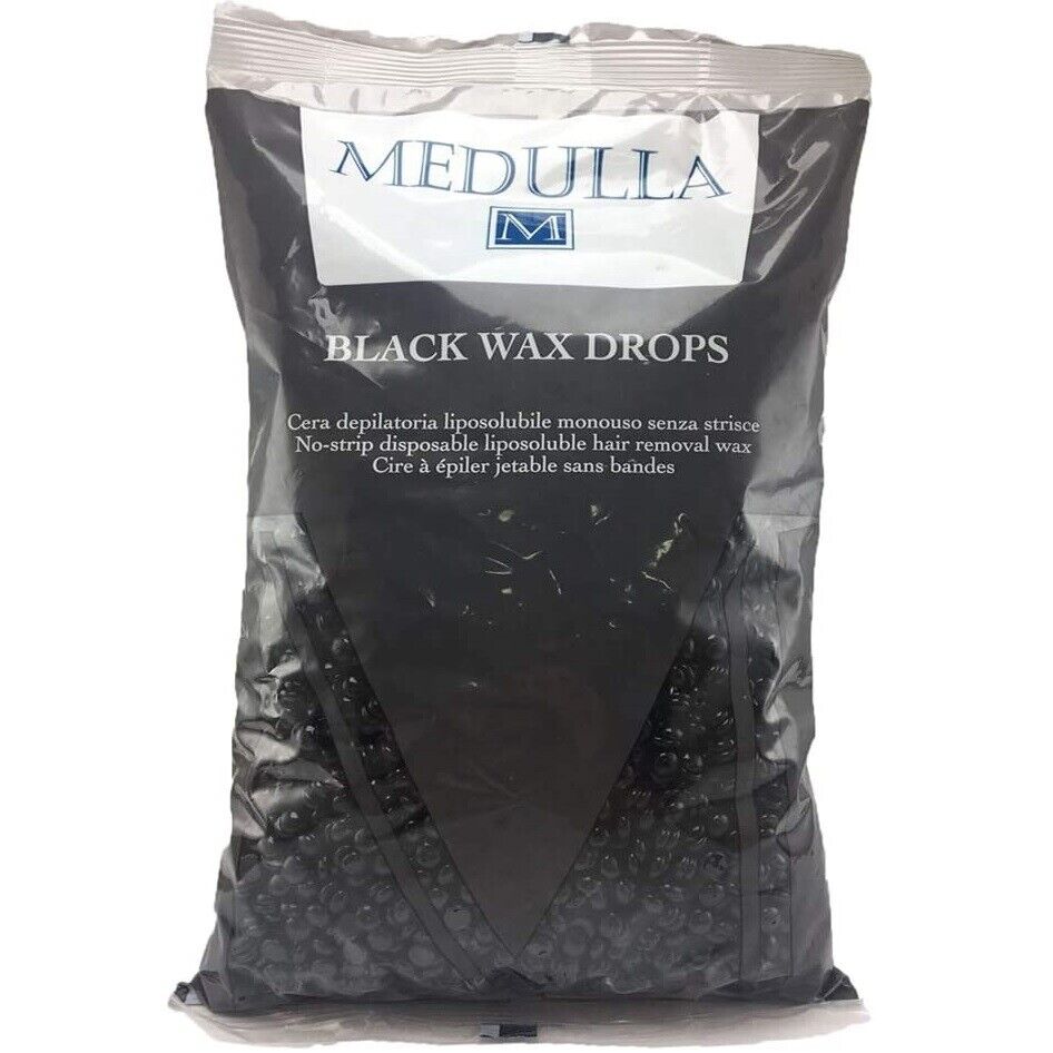 MEDULLA CERA BLACK SENZA STRISCE CERETTA BRASILIANA LIPOSOLUBILE INDOLORE 800GR