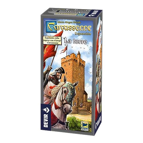Carcassonne – Torre, Gioco Da Tavolo, (Devir) (Bgcarto)