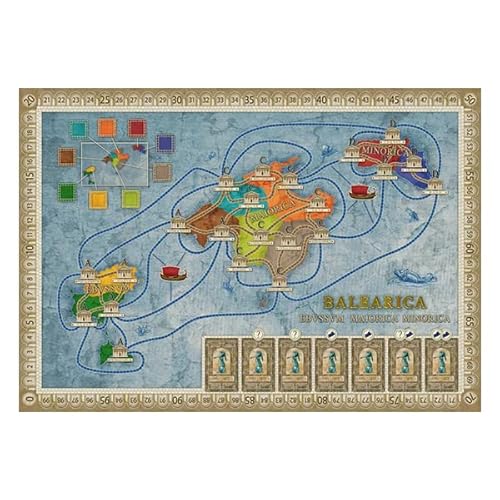 Cranio Creations - Concordia Balearica/Cyprus, Nuova Mappa E Nuove Regole Per Partite Sempre Più Emozionanti, Espansione, Edizione In Lingua Italiana