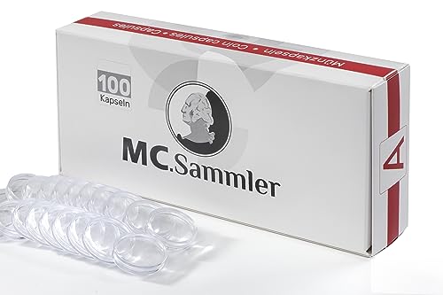 Mc.Sammler Capsule Per Monete | 41 Mm | 100 Pezzi | Per Monete Speciali Da Collezione, Commemorative