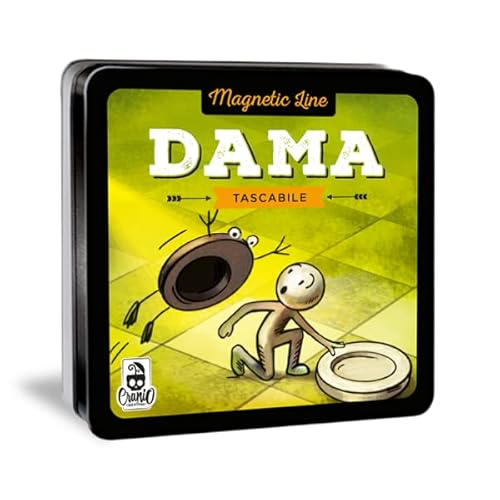 Cranio Creations - Magnetic Line, Dama, Un Grande Classico In Versione Tascabile E Magnetica, Edizione In Lingua Italiana, Cc354