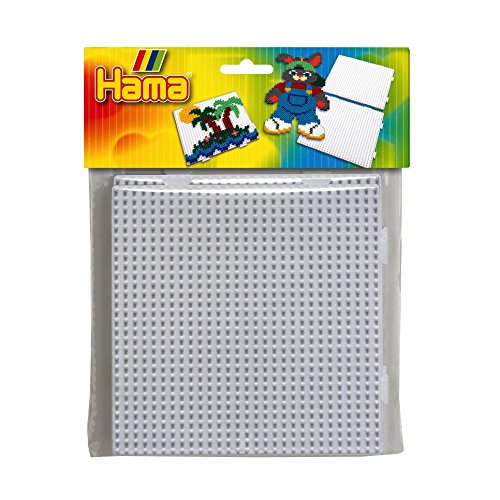 Hama Stiftplatte Quadrat, 2 Platten Zum Stecken