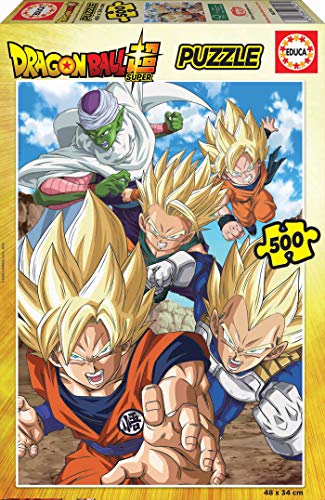 Educa - Bambini 500 Dragon Ball Super Puzzles 500 Cartone | Puzzle (18216)