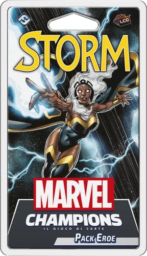 Asmodee - Marvel Champions Il Gioco Di Carte: Storm - Espansione, Pack Eroe Tempesta, Edizione In Italiano