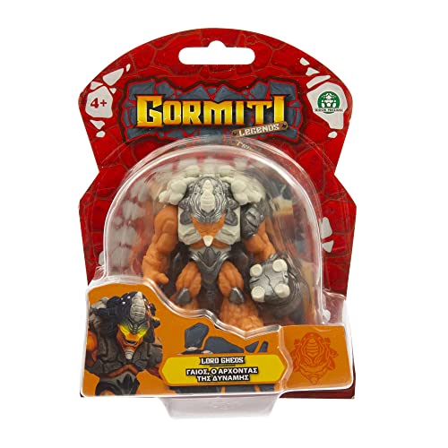 Gormiti Legends Giochi Preziosi, Gheos Personaggio 7 Cm Con Funzione Mix E Match, Card Inclusa, Per Bambini Dai 4 Anni