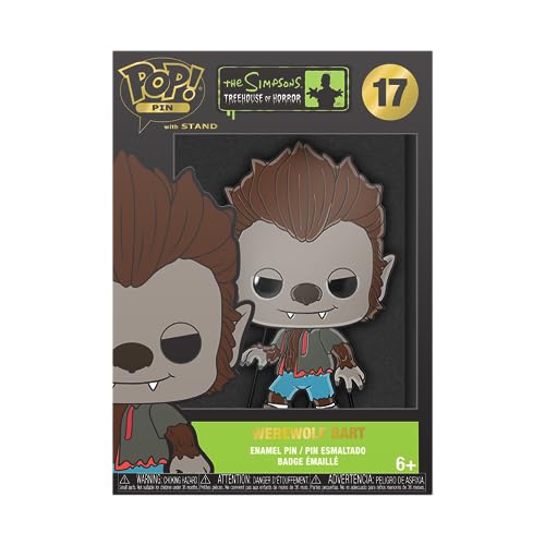 Loungefly Large Enamel Pin Horror: Simpsons - Bart Simpson - Bart Group - The Simpsons Spille Smaltate - Spilla Da Collezione Carina - Per Gli Zaini &