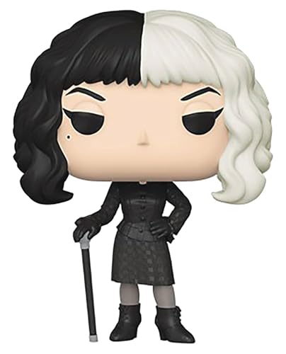 Funko Pop! Disney: Cruella De Vil - Cruella De Vil In Checkered Black - Figura In Vinile Da Collezione - Idea Regalo - Merchandising Ufficiale - Gioca