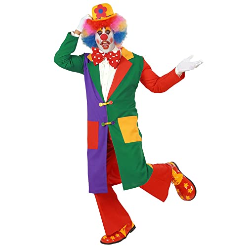 Widmann Wdm57553 - Costume Per Adulti Clown, Verde, L