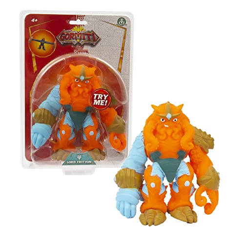 Gormiti Alpha Lord Trityon, Personaggi Allungabili Fino A 3 Volte La Loro Dimensione, Alti 14 Cm, Serie 3, Per Bambini A Partire Dai 4 Anni, Gra44300,