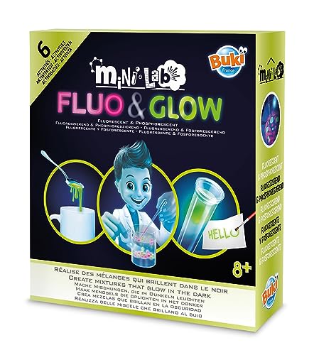 Buki France- Mini Lab Fosfo & Fluo, Colore, Medio, 3011