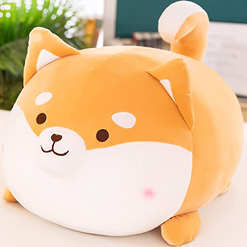 Oukeyi Simpatico Peluche Corgi Cane Peluche Peluche Peluche Peluche Animale Peluche Peluche Regalo Ragazza Ragazza Ragazzo (Marrone 49,8 Cm)