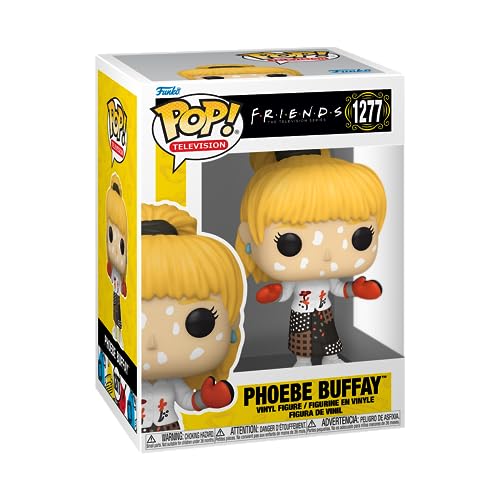 Funko Pop! Tv: Friends - Phoebe Buffay - 1/6 Odds For Rare Chase Varianticken Pox- Figura In Vinile Da Collezione - Idea Regalo - Merchandising Uffici
