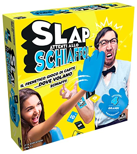 Goliath Slap - Attenti Allo Schiaffo, Gioco Divertente Per Bambini E Bambine, Dai Sette Anni In Su, Gioco D'Azione Con Mano Di Gomma, Party Game, Mult