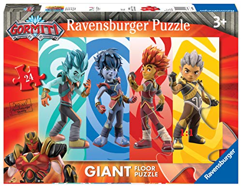 Ravensburger Gormiti Puzzle Da Pavimento, Multicolore, 03009