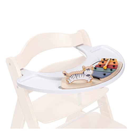 Hauck White Gioco Con Attività Musicale Per Alpha+, Colore Play Music Set, Zebra Bianco, 808010