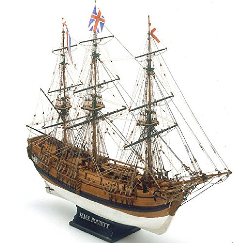 Mamoli - Modello Kit Barca Da Collezione Bounty Scala 1:64 - L.610Mm,H.465Mm
