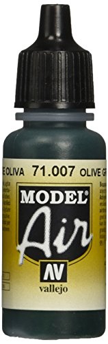 Vallejo Model Air 17Ml - Olive Green 71007
