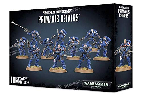Games Workshop- Kit Di Plastica Space Marines Primaris Reivers, Colore Nero, 99120101186