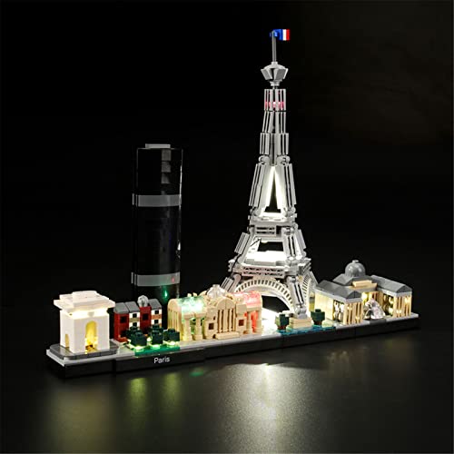Lightailing Kit Di Illuminazione A Led Per Lego- 21044 Architecture Parigi- Modello Da Costruire - Set Di Luci A Led Compatibile Con Il Modello Lego (