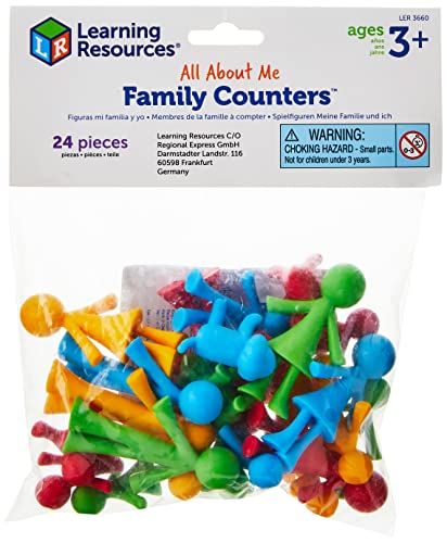 Learning Resources Figurine Di Famiglia All About Me (Confezione Da 24)