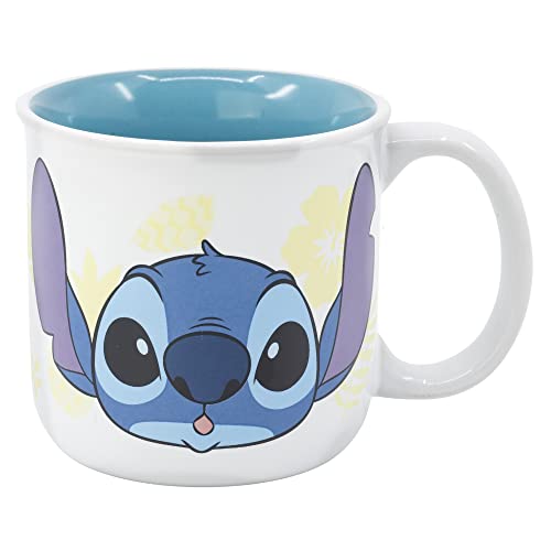 Tazza Colazione In Ceramica 400 Ml Stitch Palms Stor