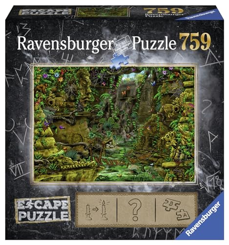 Ravensburger Puzzle Il Tempio, Escape Puzzle, 759 Pezzi, Idea Regalo, Per Lei O Lui, Puzzle Adulti