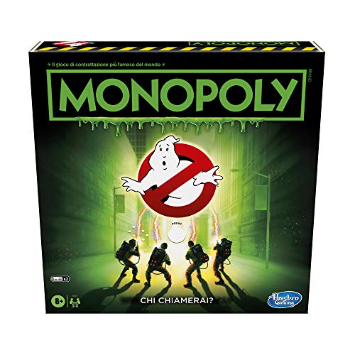 Hasbrogaming, Monopoly Ghostbusters Edition Gioco Da Tavolo Monopoly Per Bambini Dagli 8 Anni In Su, E9479103