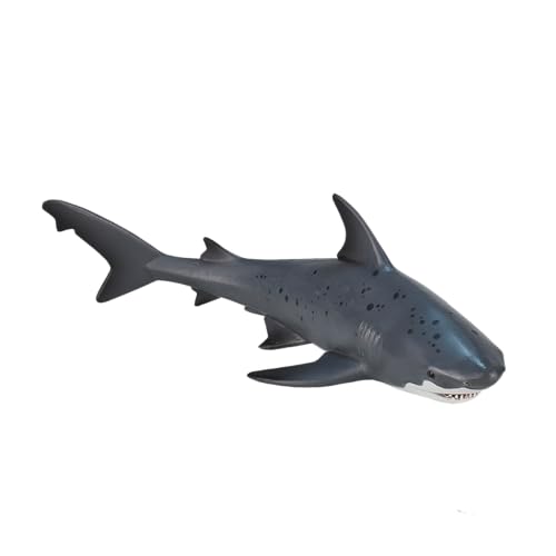Mojo Bull Shark Realistico Internazionale Fauna Selvatica Dipinta A Mano Giocattolo Figurine