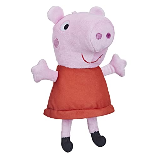 Peppa Pig - Peluche Di Peppa, Ride E Grugnisce, Animale Di Peluche Interattivo Con Effetti Sonori, Giocattolo Per Età Prescolare