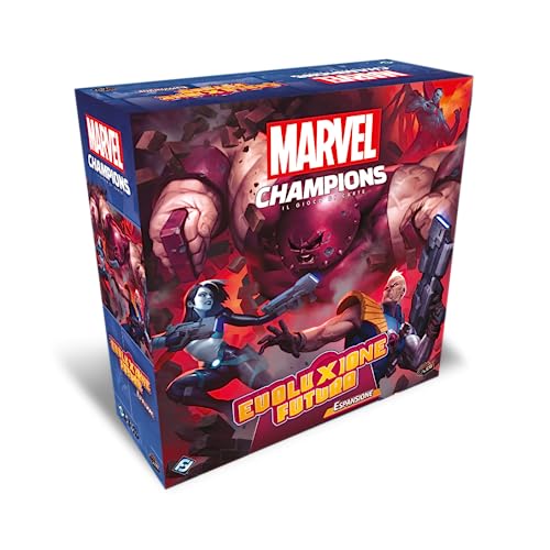 Asmodee - Marvel Champions: Evoluxione Futura, Espansione Gioco Da Tavolo, 1-4 Giocatori, 12+ Anni, Edizione In Italiano