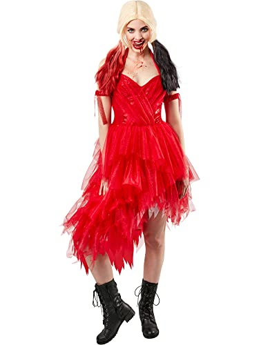 Rubie'S Costume Harley Quinn Sq2 Abito Rosso Ad