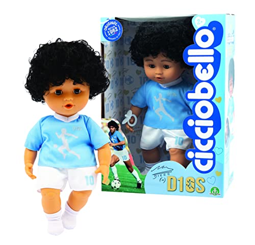 Cicciobello - D10S Il Nuovo 30 Cm Con Corpo Soffice Ed Una Vestizione Da Calciatore, Per Bambini A Partire Dai 2 Anni, Ccbe4000, Giochi Preziosi