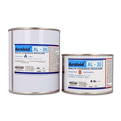 Duraloid Al 30 Trasparente Prochima 1 Kilo - Vernice Alimentare