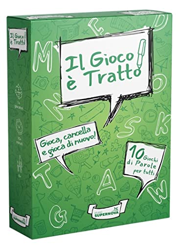 Studio Supernova - Il Gioco È Tratto Pocket Parole - Mini Giochi Di Parole Moderni E Originali, 2-4 Giocatori, 10+, Edizione In Italiano