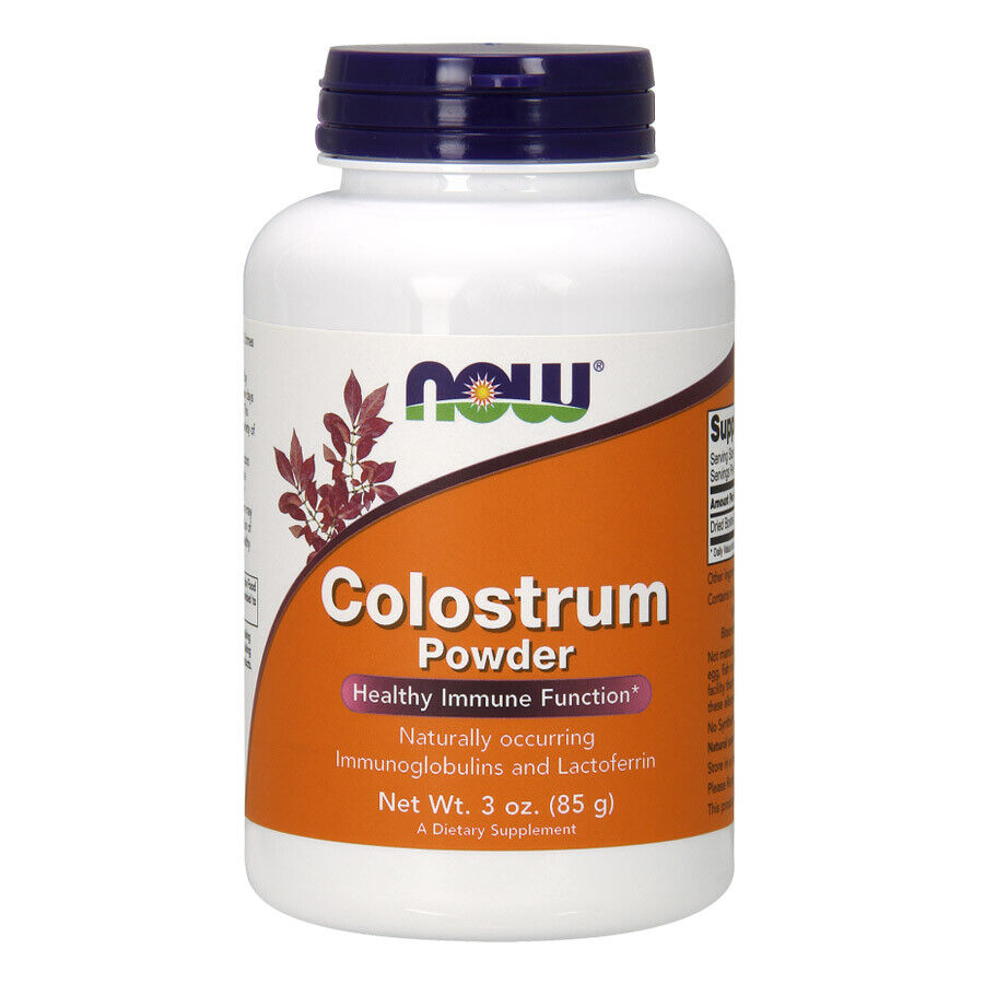 NOW FOODS Colostrum, 85g - supporto immunitario