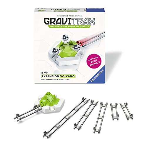 Ravensburger Gravitrax Volcano - Add On Extension Accessory Marble Run And Construction Toy For Kids Age 8 Years And Up - Stem