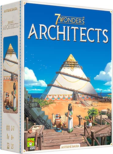 Asmodee - 7 Wonders Architects, Gioco Da Tavolo, 2-7 Giocatori, 8+ Anni, Edizione In Italiano