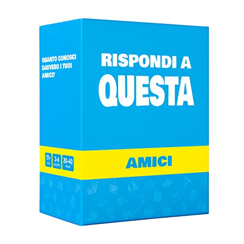 The World Game - Quanto Conosci Veramente I Tuoi Amici? - Gioco Da Tavolo Di Carte Divertente Per Adulti E Adolescenti - Ottimo Per Stimolare La Conve
