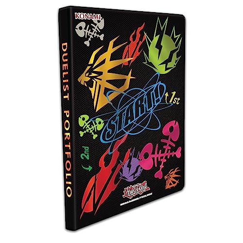 Yu-Gi-Oh! Trading Card Game Gold Pride Photo Finish 9-Pocket Duelist Portfolio