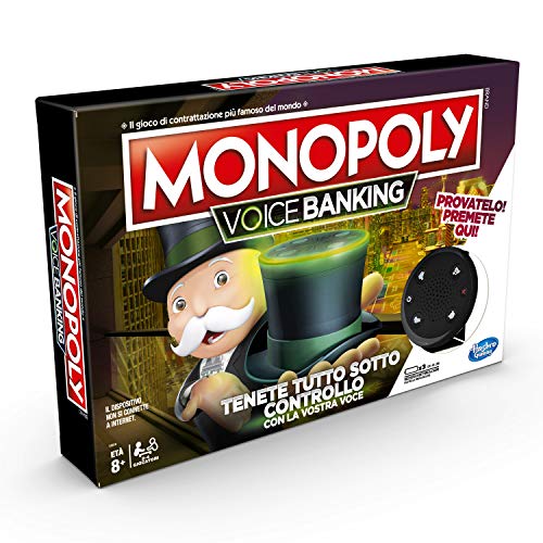 Hasbro E4816It4 Monopoly - Voice Banking (Gioco In Scatola Elettronico)