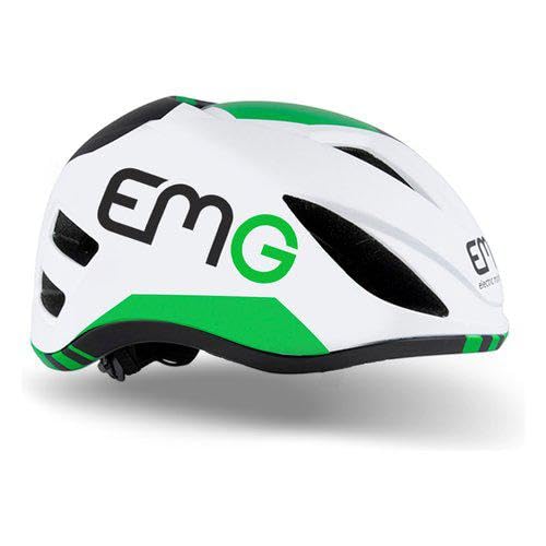Emg- Casco Hm030M001 Givi Bianco, Nero E Verde, Multicolore, 8011000029283