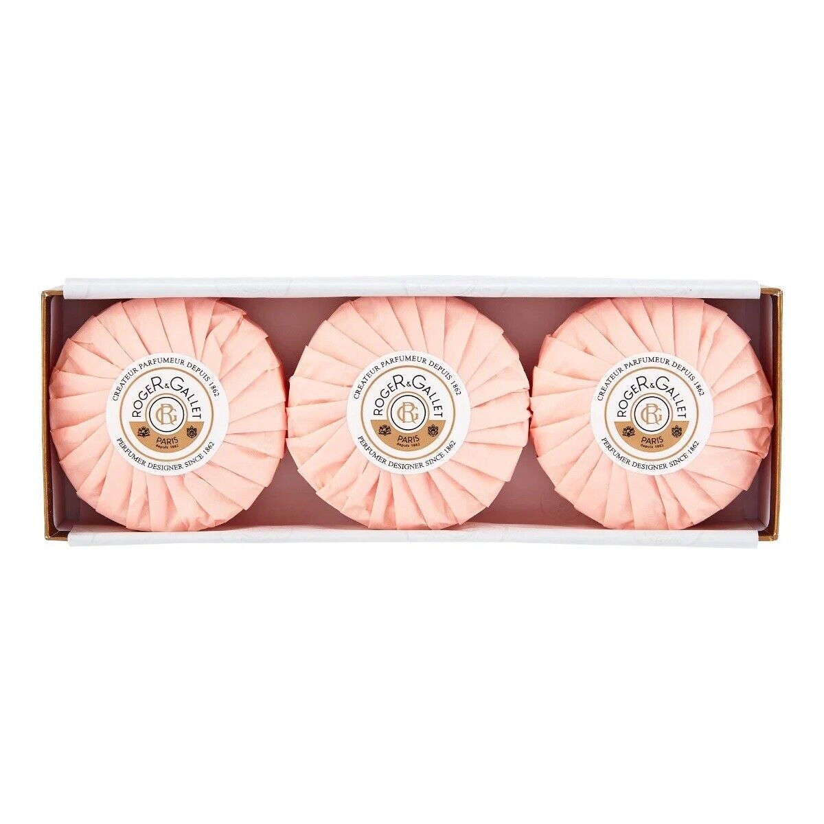 Rose Box Saponette Profumate Roger&amp;Gallet 3x100g
