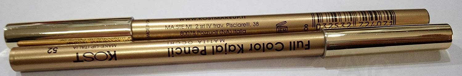 2 MATITE OCCHI KOST MAKE UP ITALIA nero  Trucchi make up