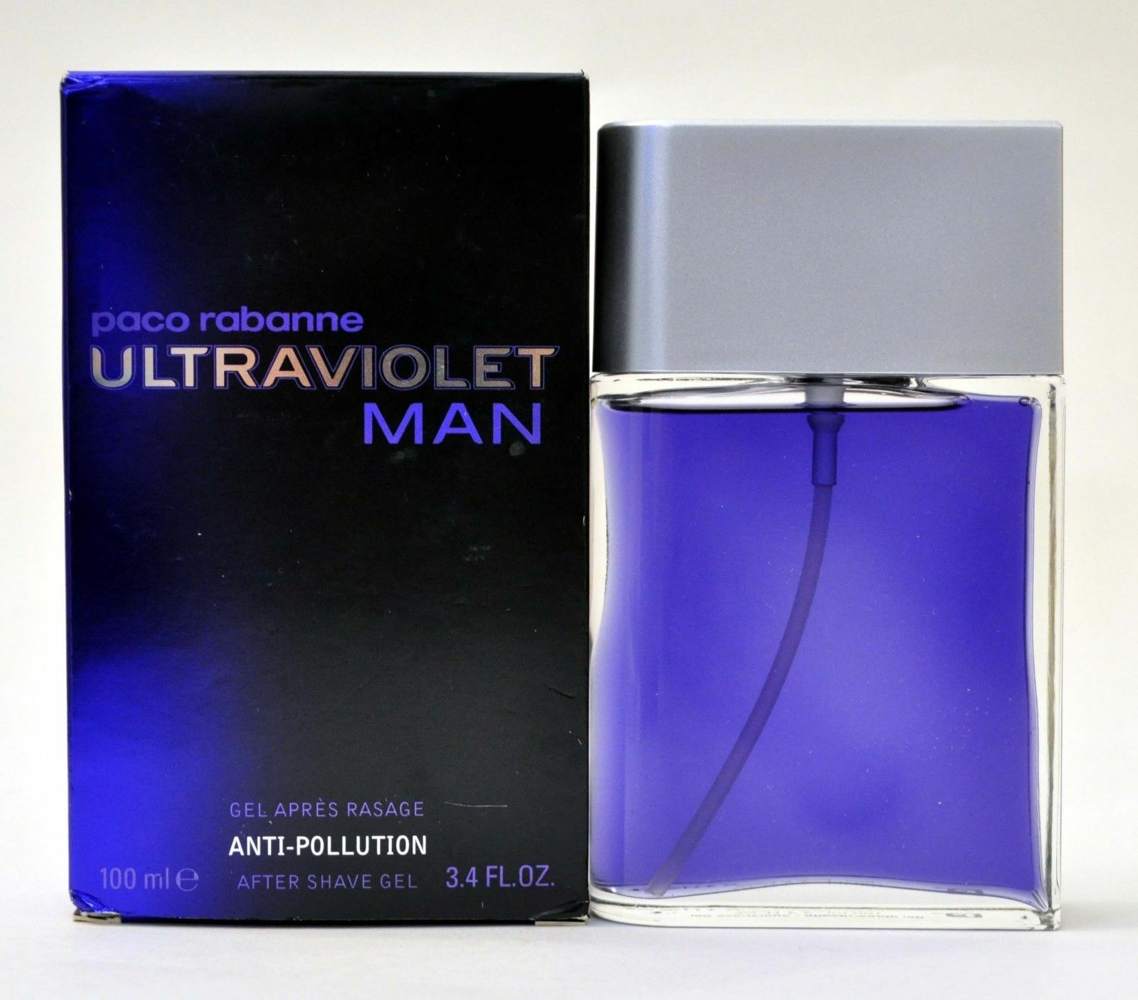 Paco Rabanne Ultraviolet Man Anti-pollution Aftershave Dopobarba Gel 100ml