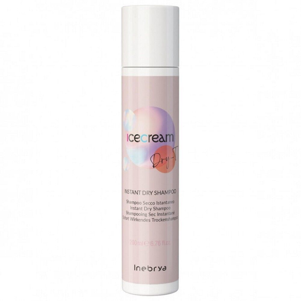 Ice Cream Dry-T Instant Dry Shampoo a Secco - 200 ml - Inebrya - NEW