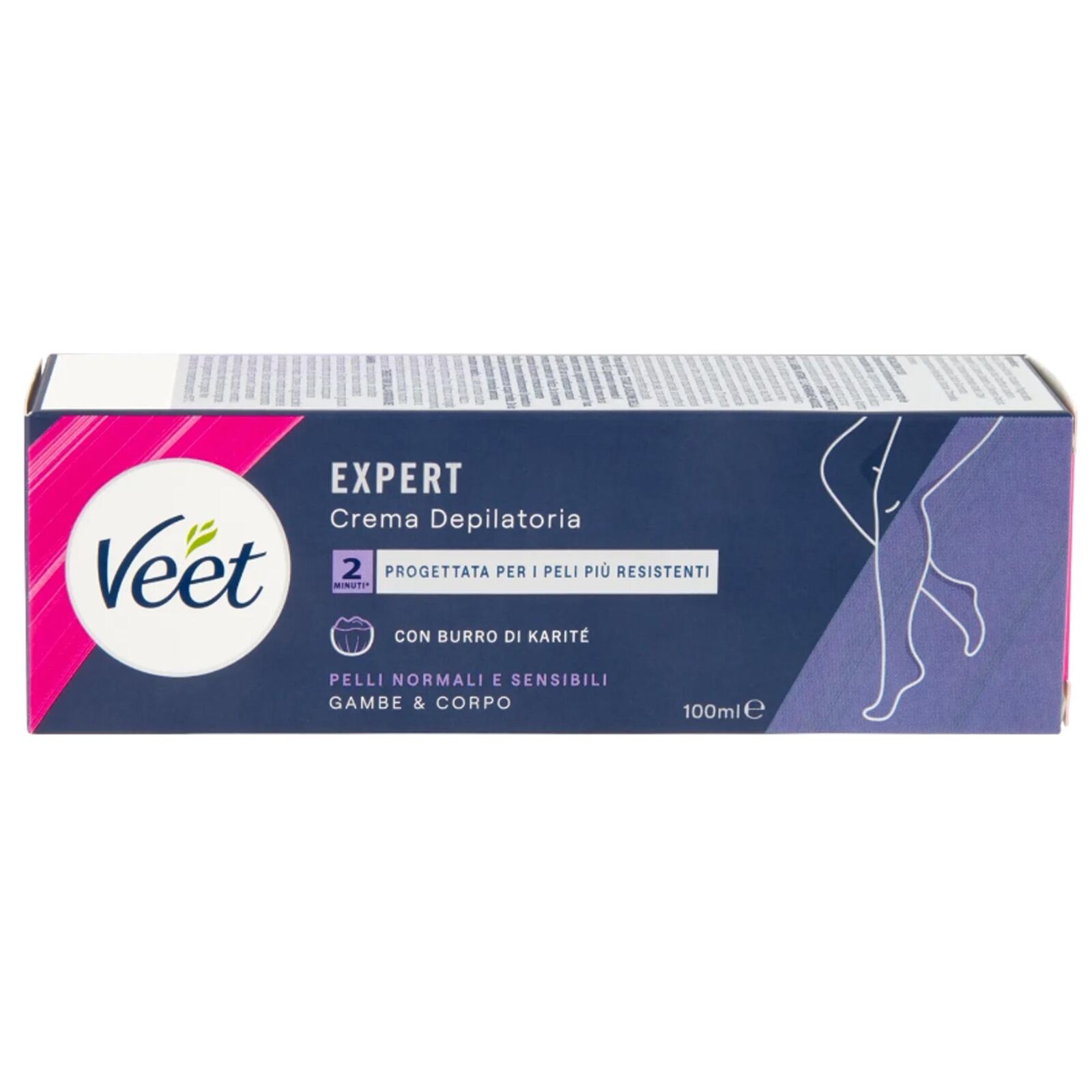 VEET EXPERT CREMA DEPILATORIA CORPO PELLI NORMALE E SENSIBILI - 100ML