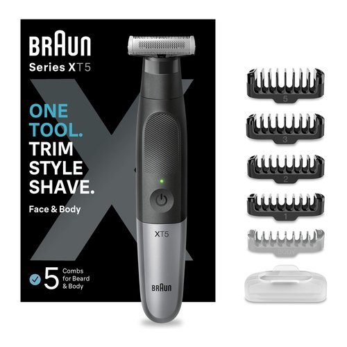 Rasoio elettrico SERIES X 4D Blade Face&Body Braun XT5100