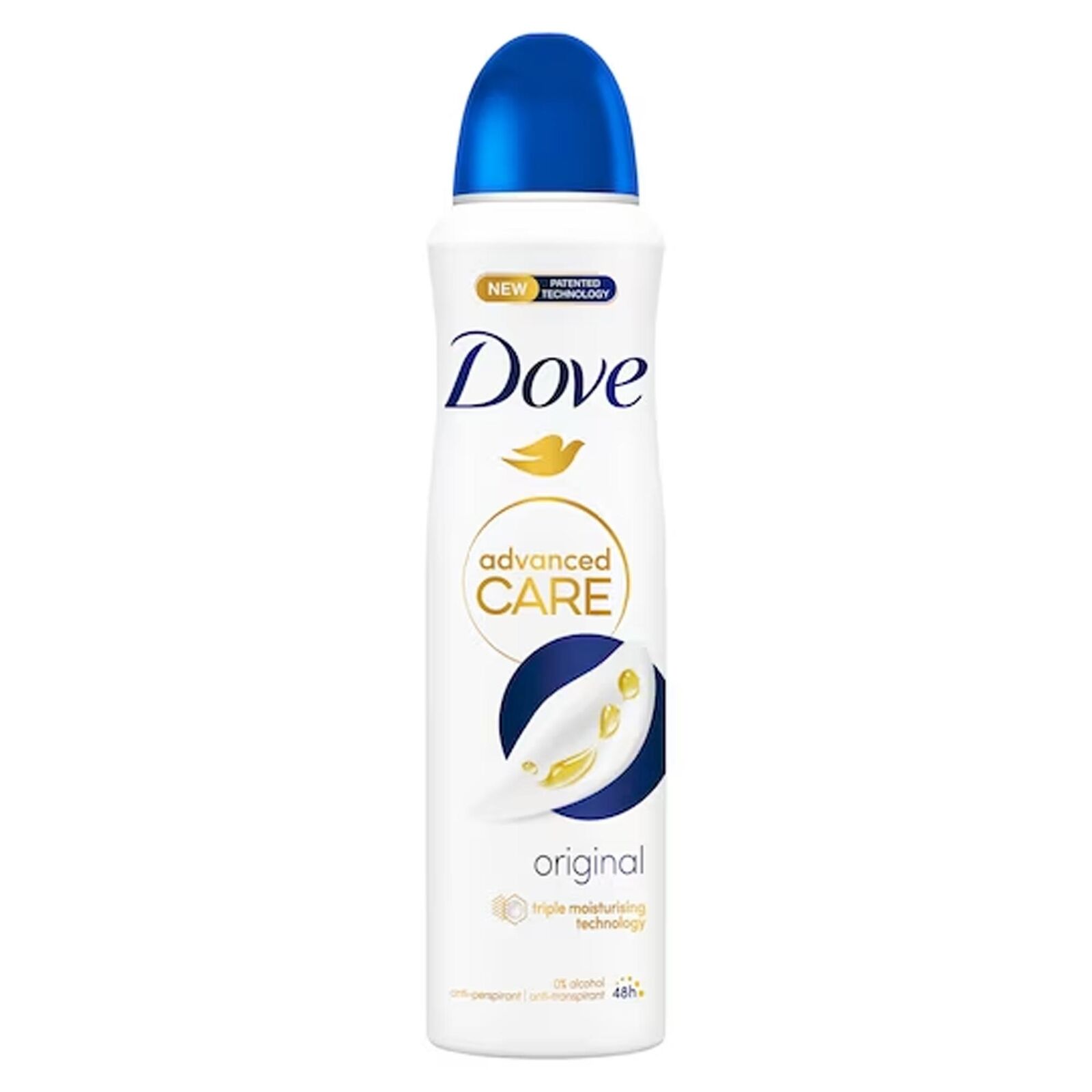 DOVE DEODORANTE INTIMO SPRAY ADVANCED CARE FRAGRANZA ORIGINAL 150ML