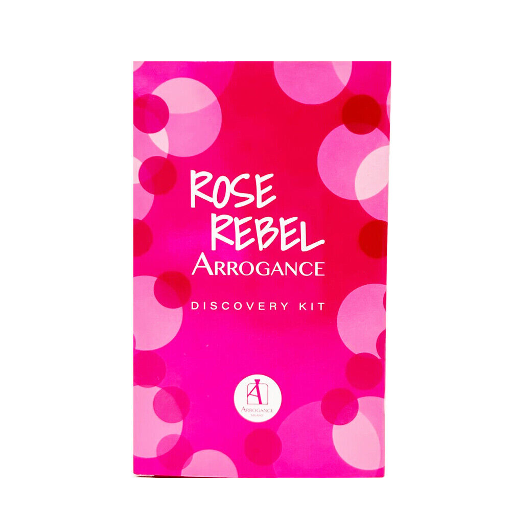 Arrogance Rose Rebel Confezione Regalo Gel Doccia Latte Corpo Profumato Donna
